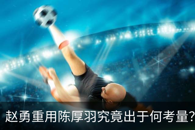 赵勇重用陈厚羽究竟出于何考量？